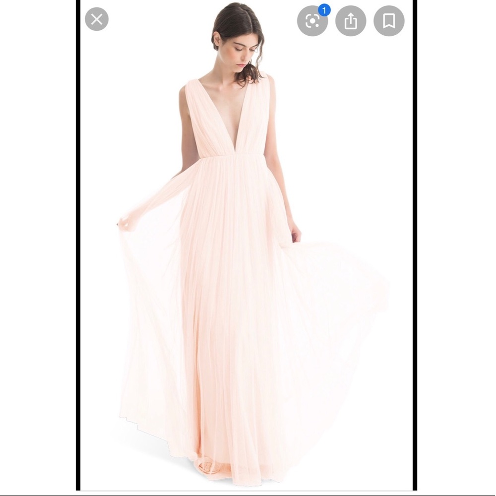 Michelle Long Tulle Bridesmaid Dress